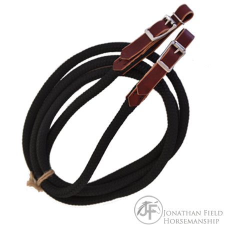 Loop Reins w/Leather & Buckle