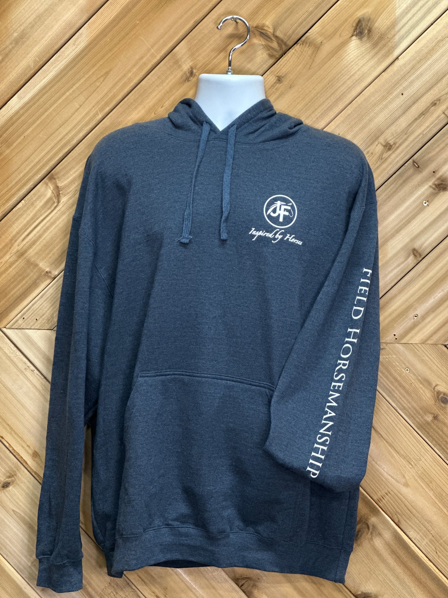 Hoodie - Heather Blue